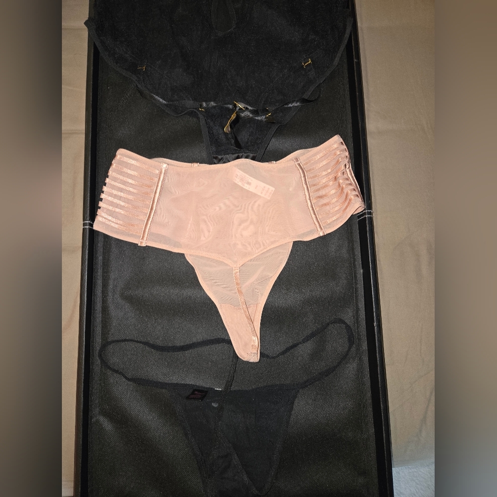 Black/Beige Panties